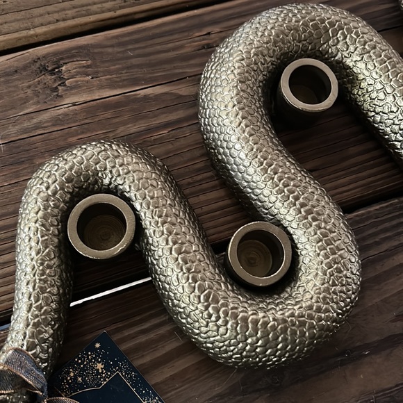 Pottery Barn Teen Harry Potter Nagini 6 Candle Holder Decorative Candela… - Picture 8 of 8